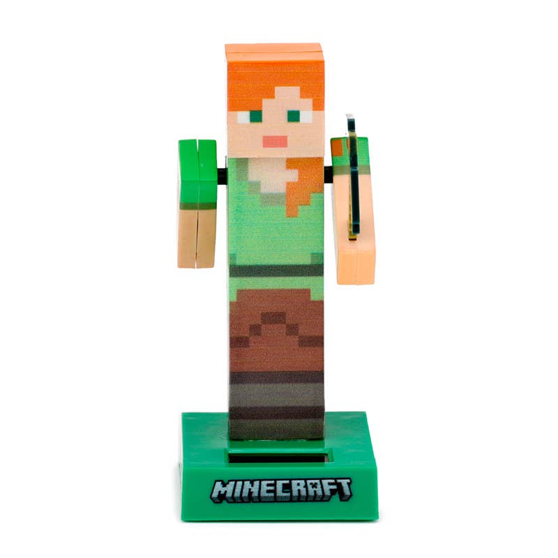 Minecraft Alex – Solcelledrevet figur