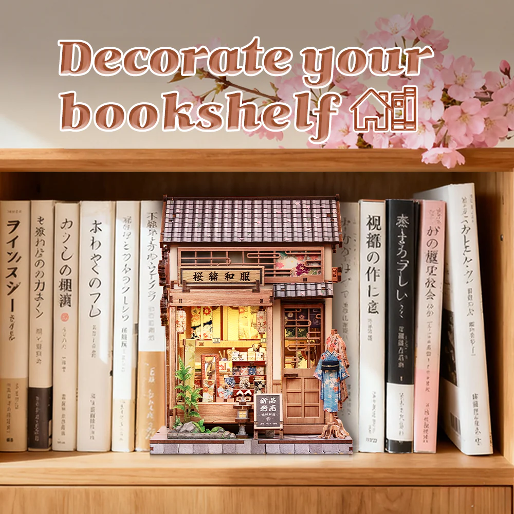 Sakura & Kimono Shop - Book Nook fra CUTEBEE