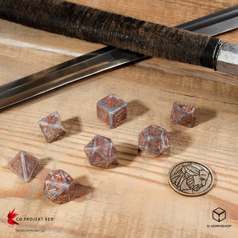 The Witcher Terningsæt – Geralt of Rivia | Q-Workshop