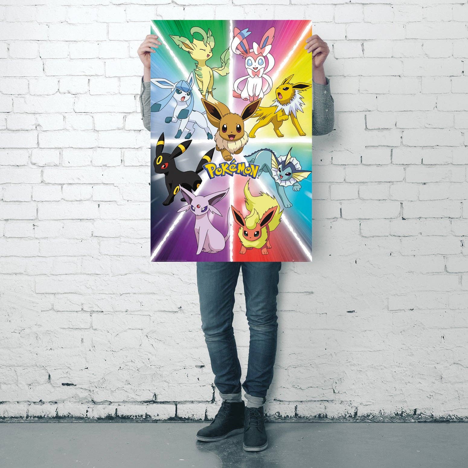 Eevee Evolution Pokémon plakat