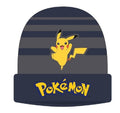 Stribet hue med Pikachu-motiv