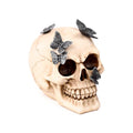 Skull med Metalliske Sommerfugle