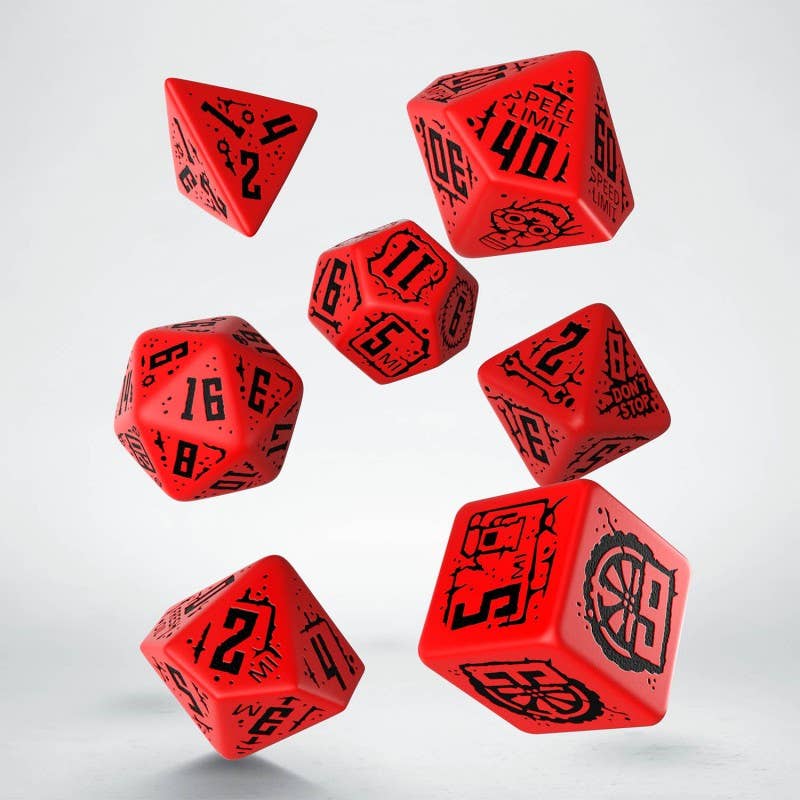 Final Race Dice Set Engine Roar fra Q-Workshop