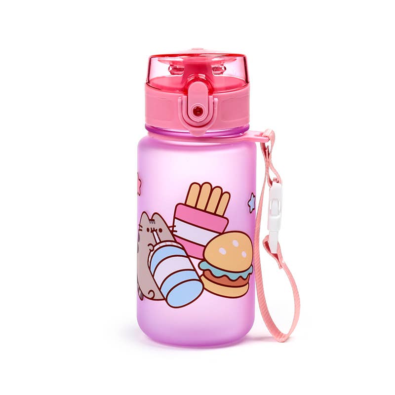 Pop Top Vandflaske 350 ml, Brudsikker – Pusheen the Cat – Puckator