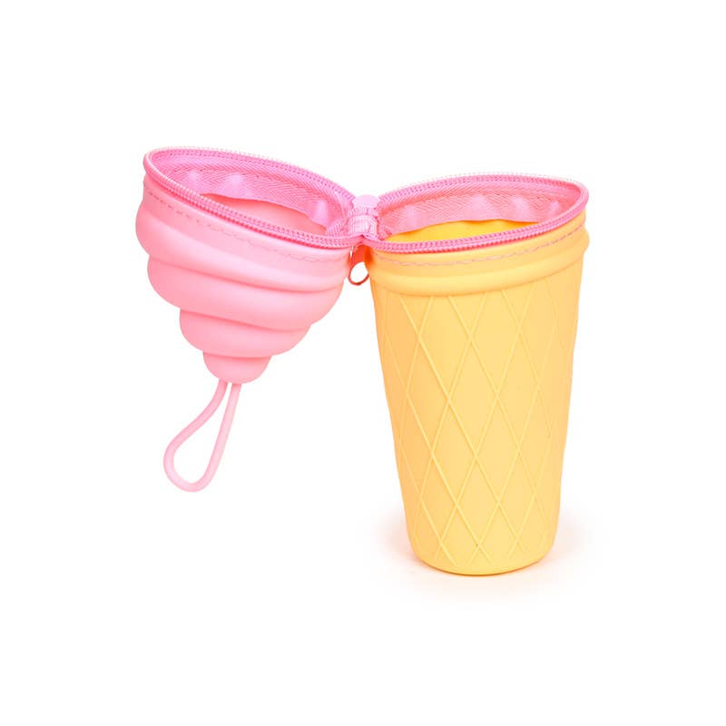 Foodiemals Isformet Penalhus i Silikone – Puckator