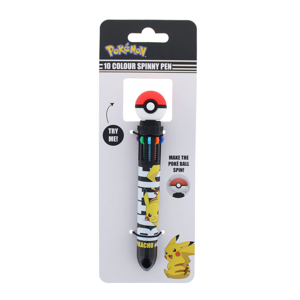 Pokémon Pokéball 10-i-1 Flerfarvet Pen