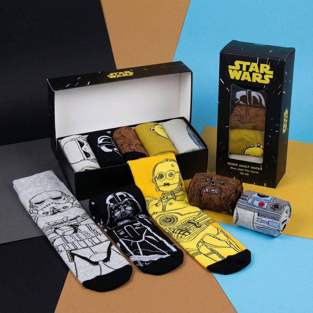 Star Wars Strømper - Sæt med 5 par