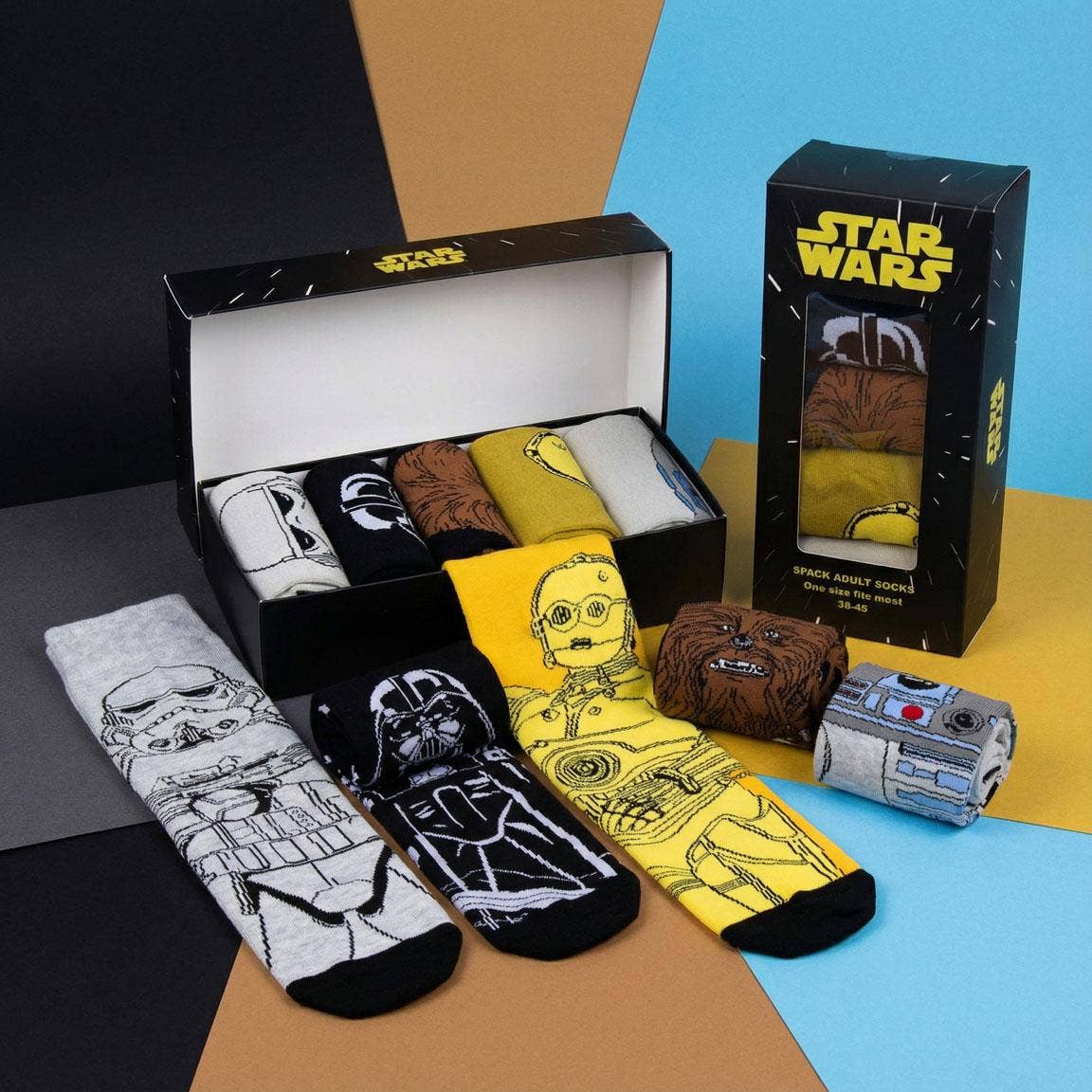 Star Wars Strømper - Sæt med 5 par