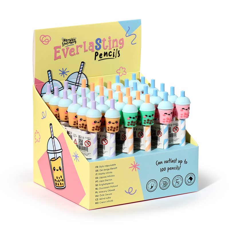 Foodiemals Bubble Tea Evighedsblyant – Puckator