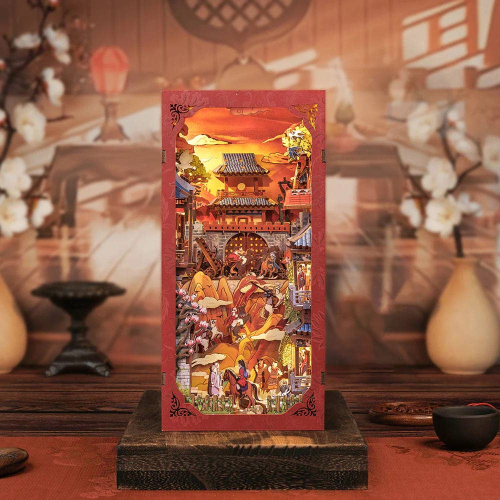 The Legend of Mulan - Book Nook fra CUTEBEE