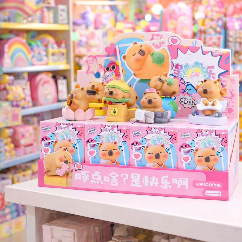 Blind Box – Capybara Kawaii Figur