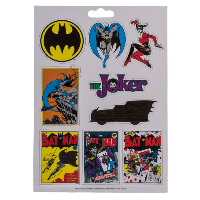 Batman – Retro-magnetsæt med 19 magneter