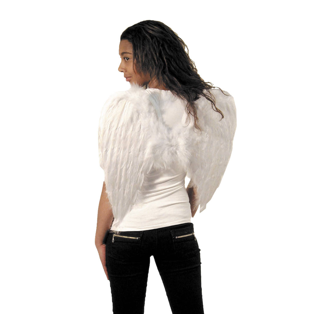 Hvide Englevinger 50 cm