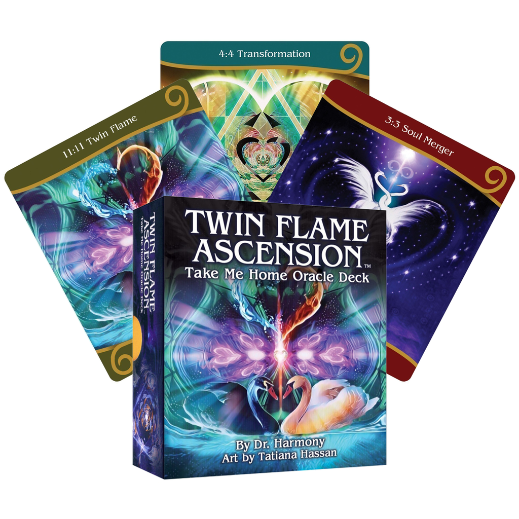Twin Flame Ascension Oracle Cards fra U.S. Games Systems