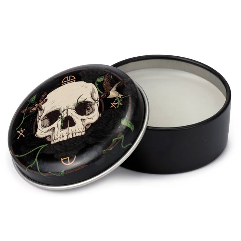 Skulls and Roses Læbepomade i Tinæske