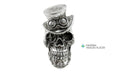 Kranieskulptur i Harpiks 16x9,8x14,5 cm – Esoterica Arte | Skulls&Bones