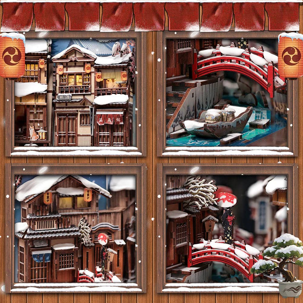 Kyoto Snow Whisper - Book Nook fra CUTEBEE