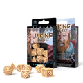Viking Terningsæt – Beige & Burgundy