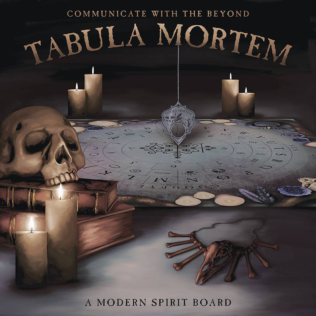 Tabula Mortem – Spiritbræt med Planchette og Guidebog