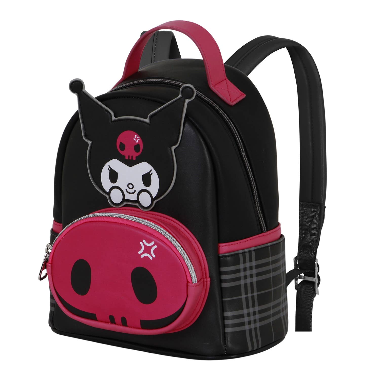 Hello Kitty Kuromi Skull Rygsæk – Sort med Pink Skull