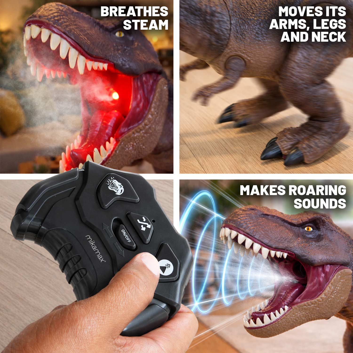 Mikamax RC Steambreath T-Rex