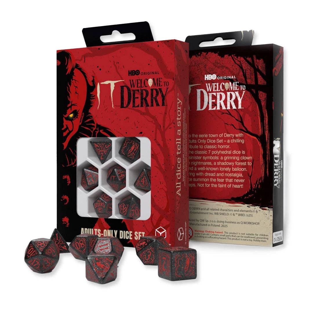 IT: Welcome to Derry Terningssæt (18+) – Q-Workshop
