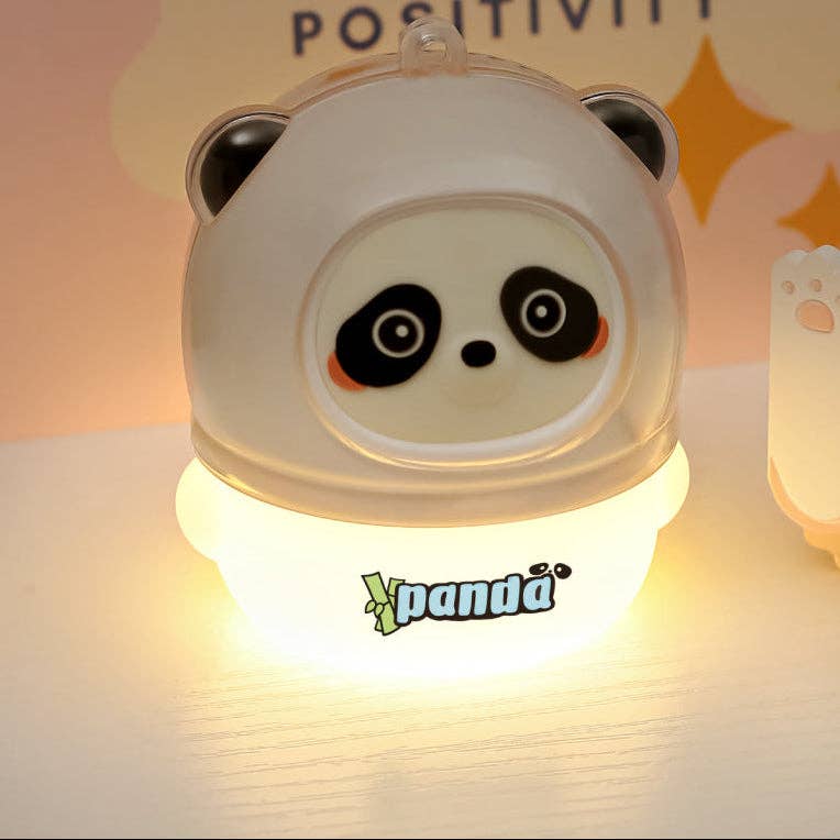Kawaii Panda Natlampe, Grøn – MINISUKI