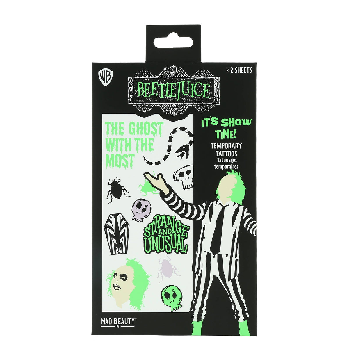 Midlertidige tatoveringer – Beetlejuice