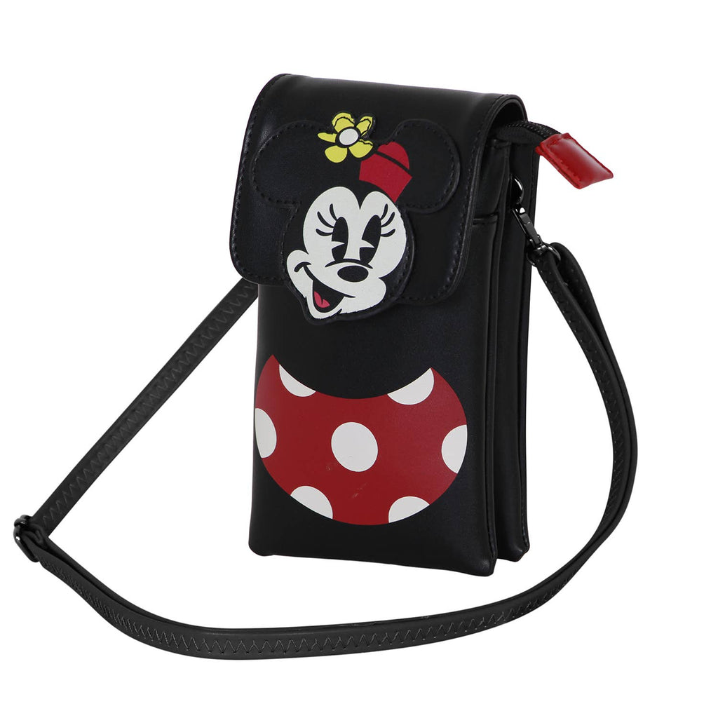 Minnie Mouse mobiltaske, sort – Disney