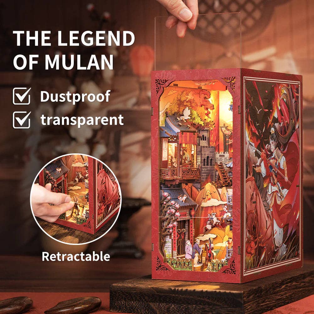 The Legend of Mulan - Book Nook fra CUTEBEE