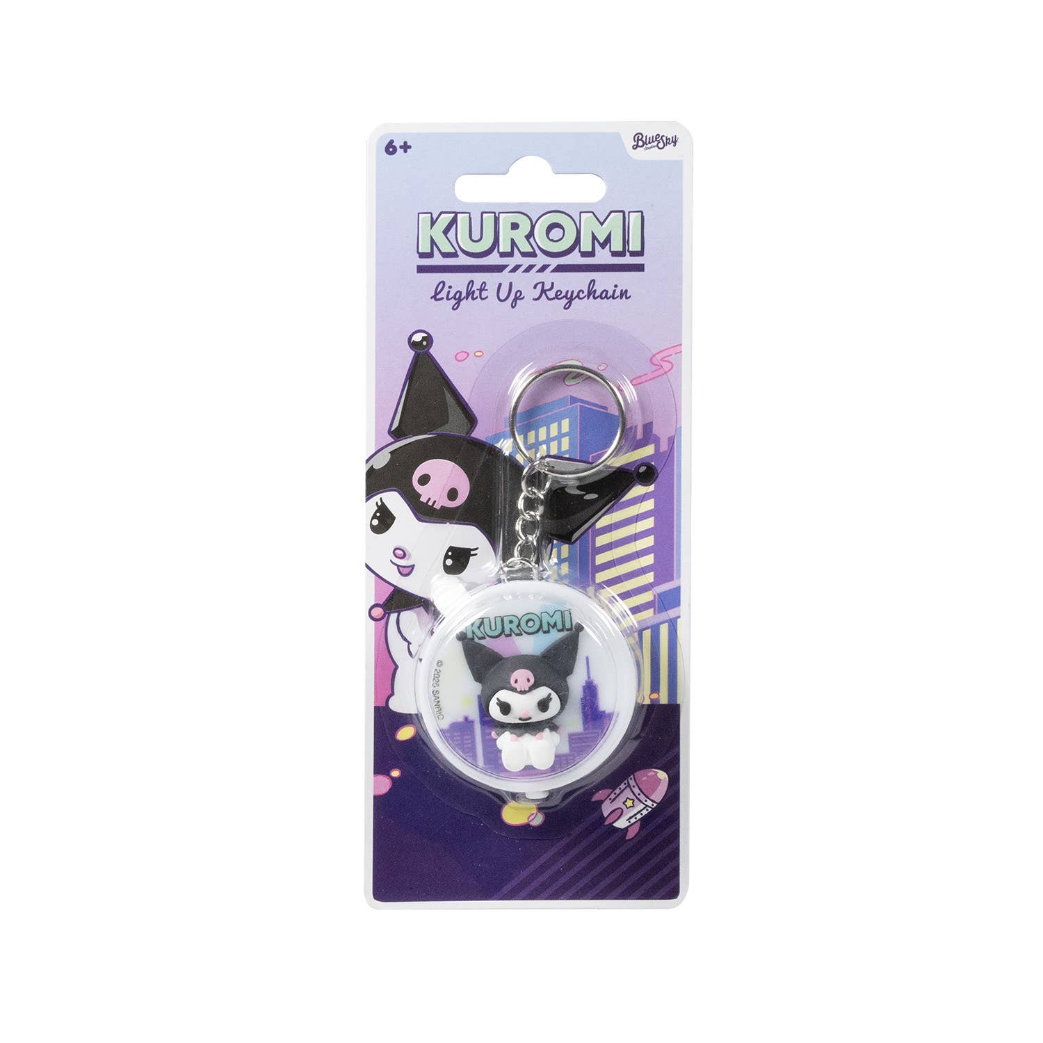 Sanrio Kuromi – Lysende nøglering