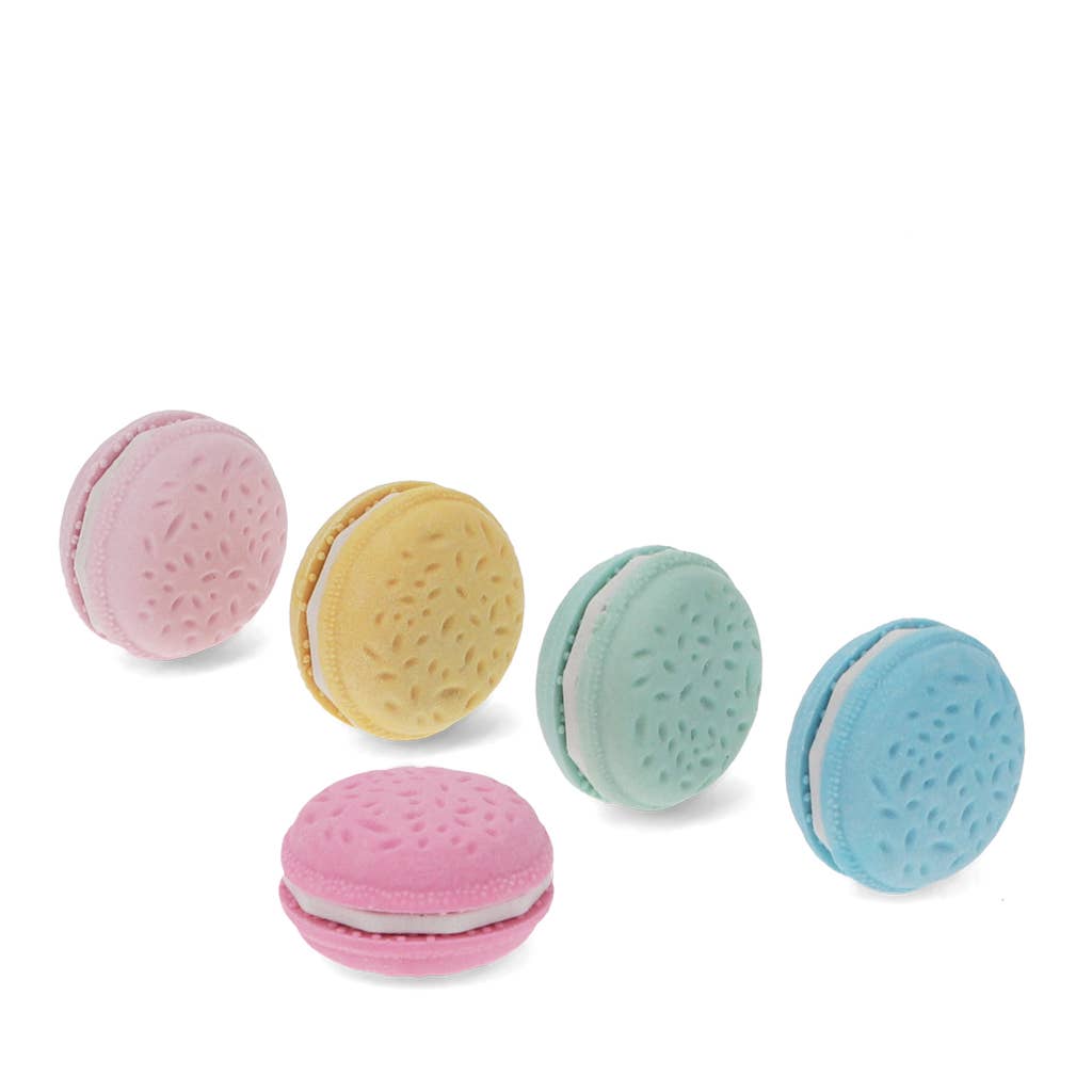 Viskelædere sæt med 5 – Macarons