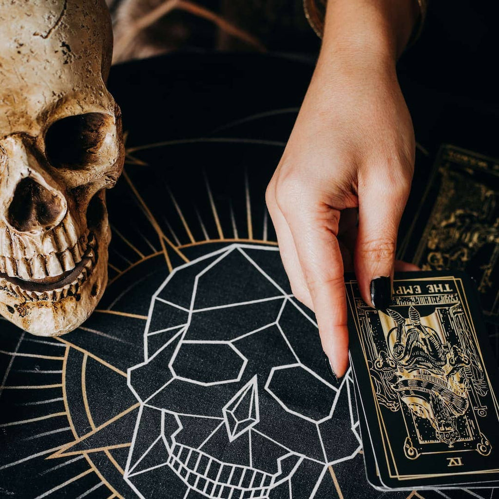 LA MUCI DESIGN – Skull Alterklæde i bomuld