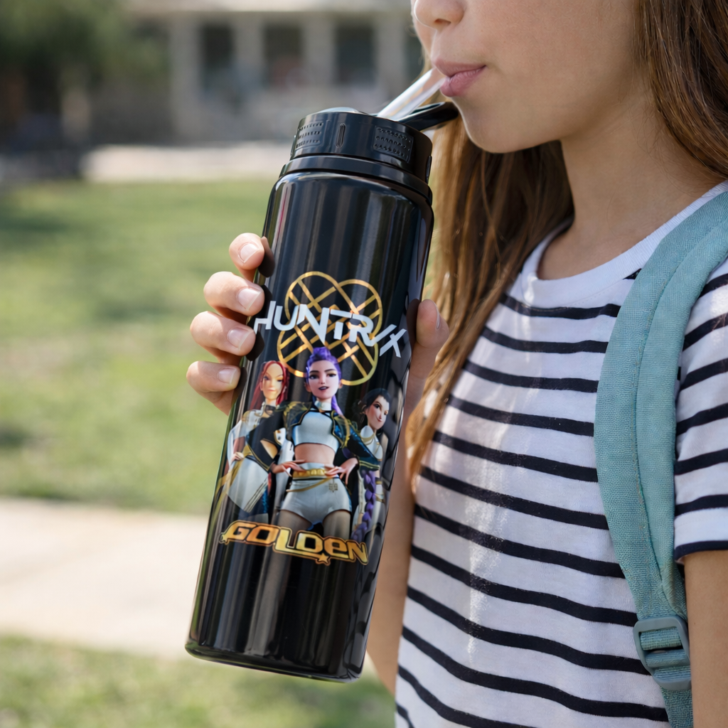 KPop Demon Hunters Drikkeflaske 650 ml – Golden