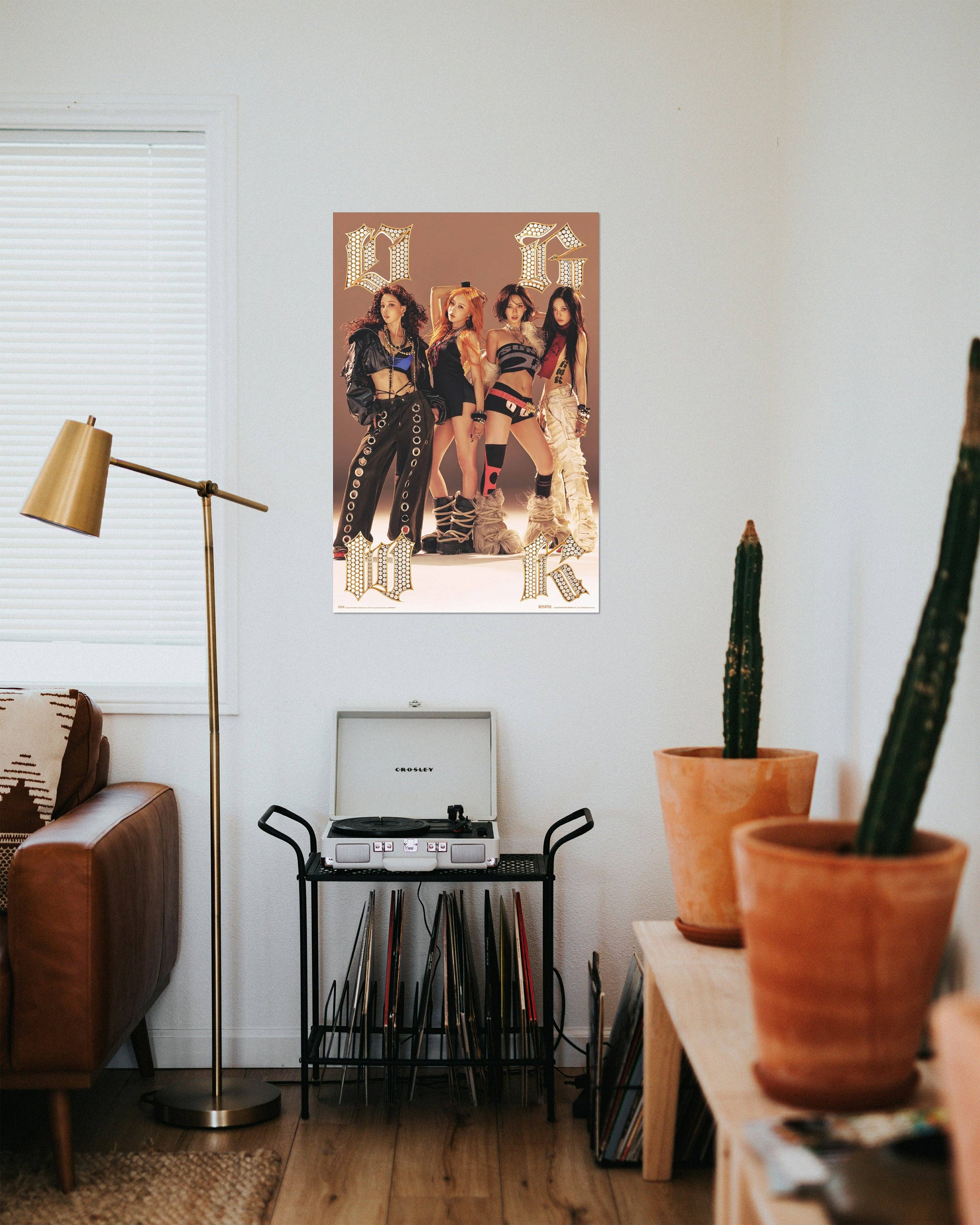 Aespa plakat – Dirty Work K-Pop