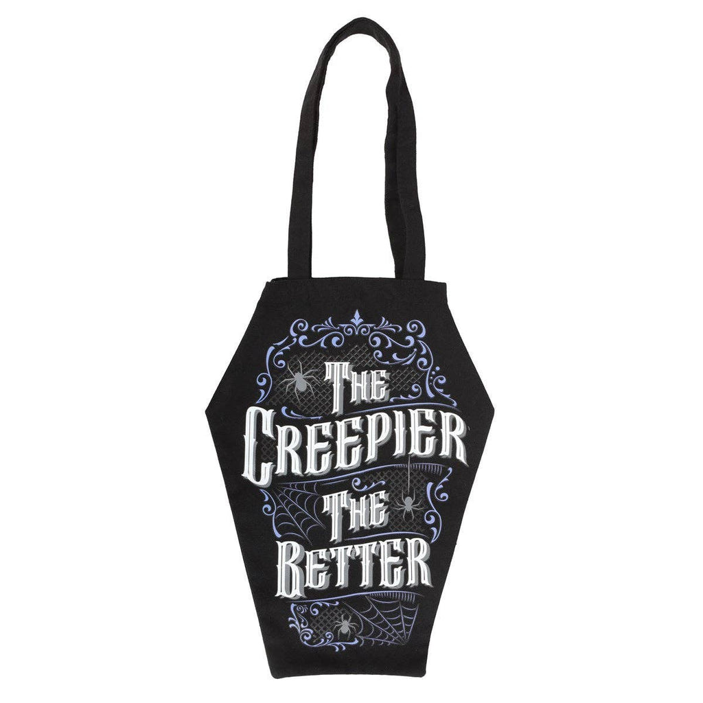 "The Creepier the Better" kisteformet mulepose