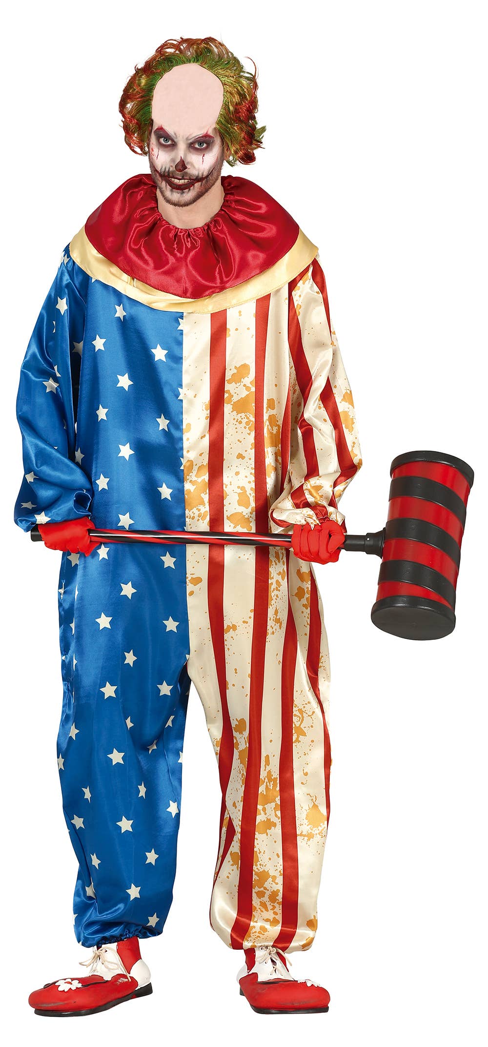 Patriot Clown-kostume – XL (54–56)