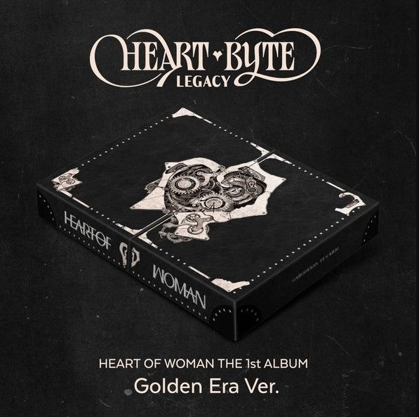 HEART OF WOMAN – 1st Album: Heart Byte: LEGACY (Golden Era Ver.)