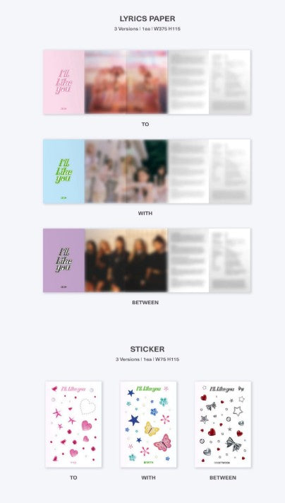 ILLIT - 2nd Mini Album [I'LL LIKE YOU] (GLLIT ver.)