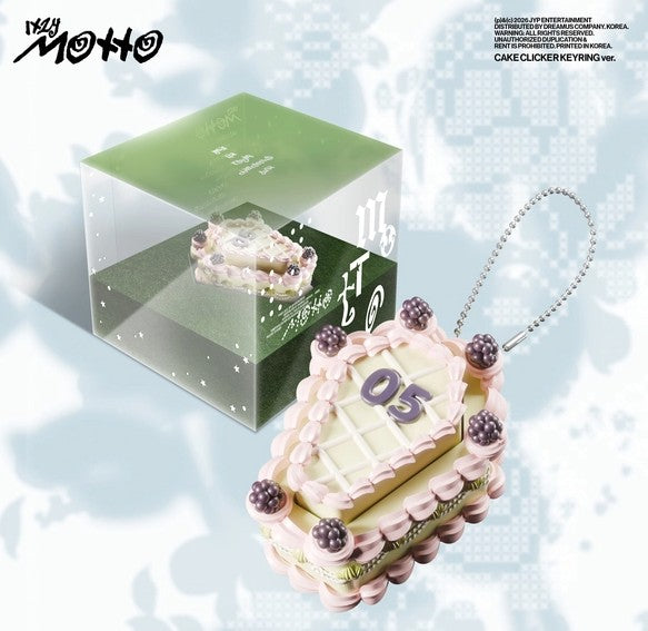 ITZY - [Motto] (CAKE CLICKER KEYRING Ver.)