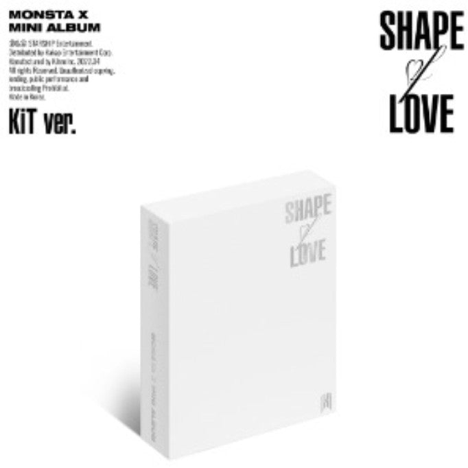 MONSTA X - 11st Mini Album [SHAPE of LOVE] (Kit Ver.)
