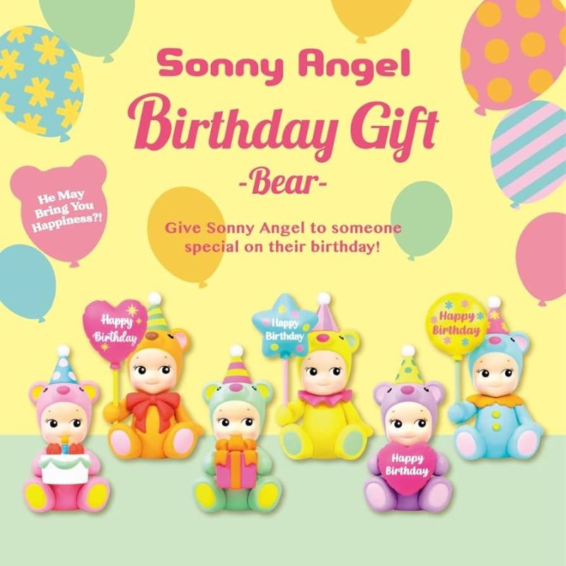 Sonny Angel – Birthday Gift Bear