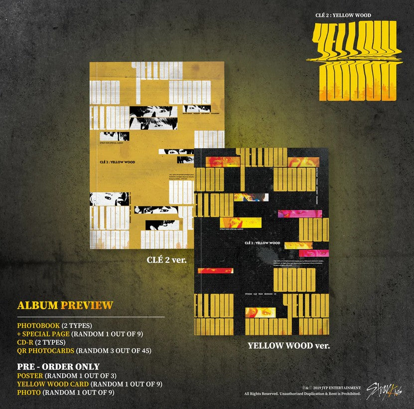 Stray Kids - SPECIAL ALBUM [Clé 2 : YELLOW WOOD] (Clé 2 / YELLOW WOOD Ver.)